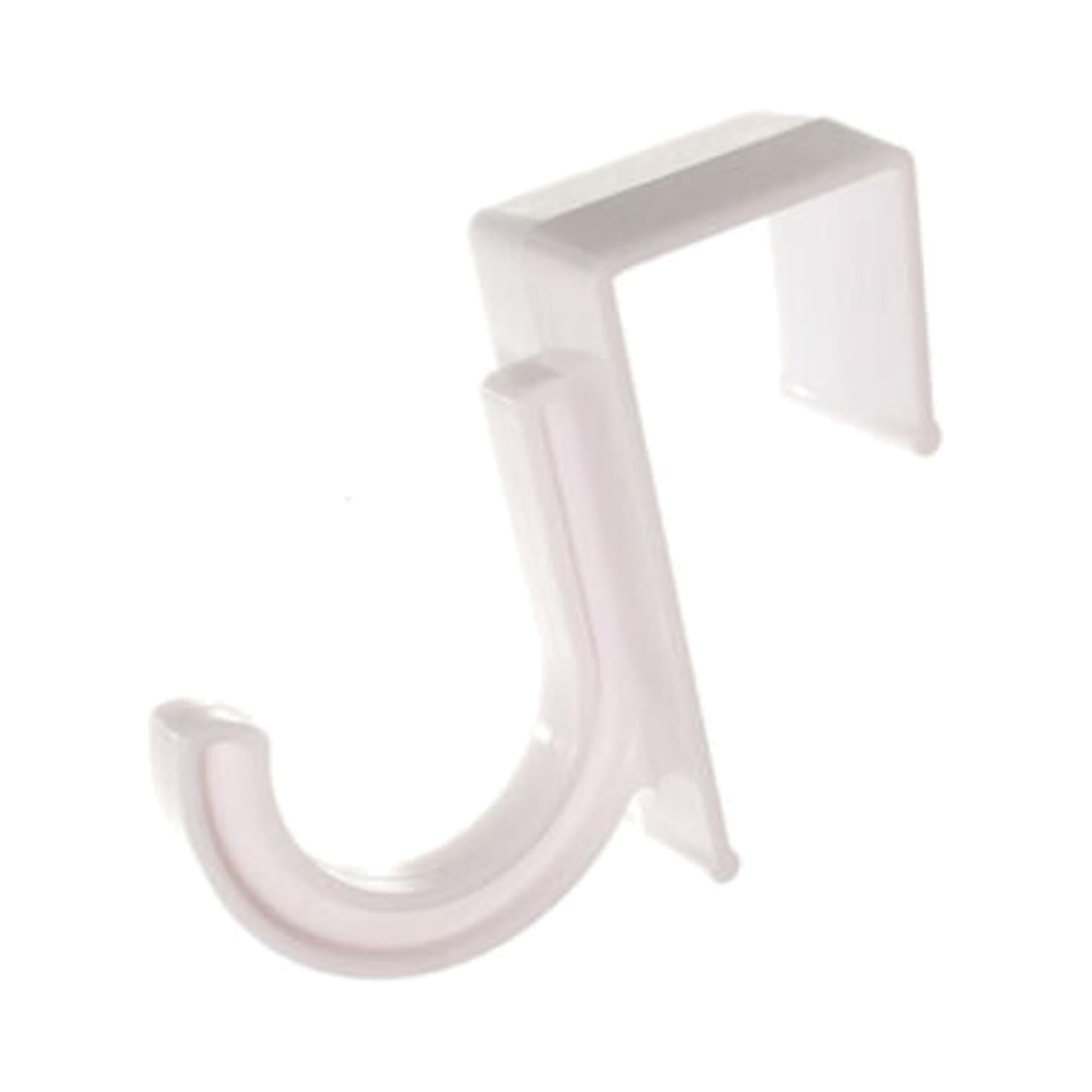 White Plastic Over the Door Hook Snape & Sons