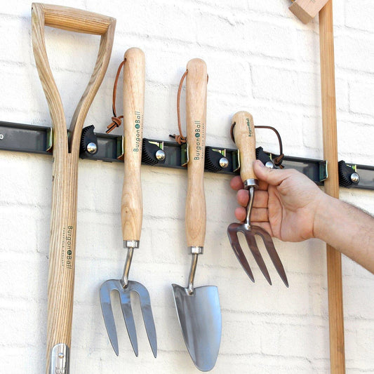 Burgon & Ball - Universal Tool Rack 75cm Tool Hooks | Snape & Sons