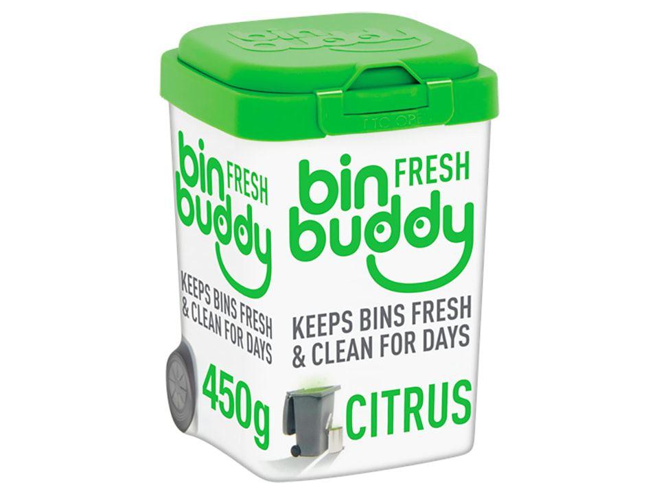 Buster Bin Buddy Fresh Citrus Powder Bin Fresheners at Snape & Sons
