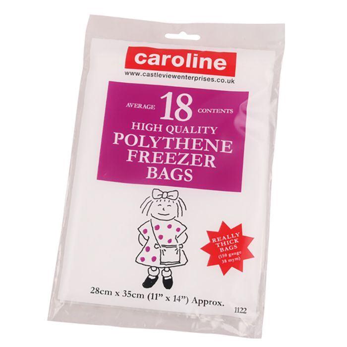 Caroline - Freezer Bags Large x18 Food Bags | Snape & Sons