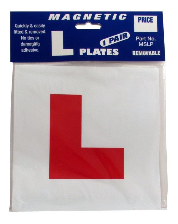 Castle Promotions - Magnetic 'L' Plates Pair | Snape & Sons