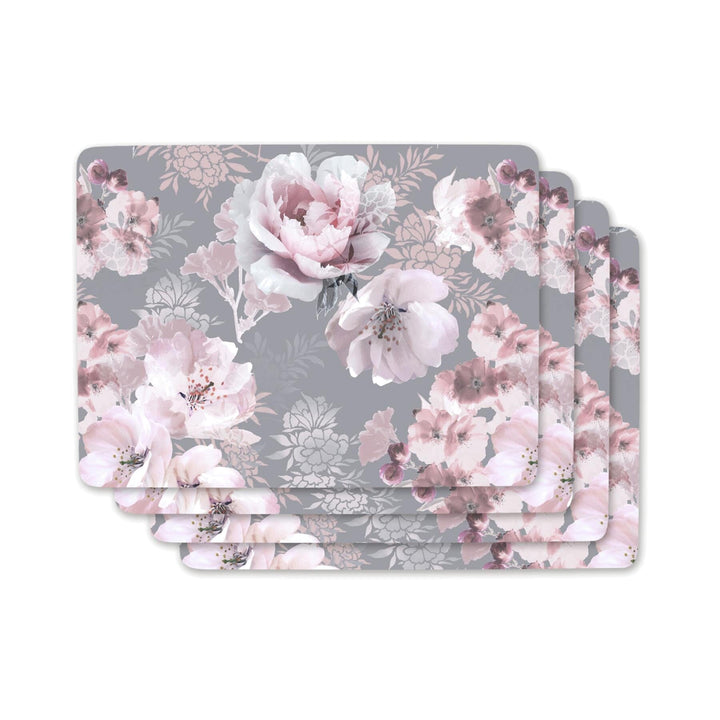 Catherine Lansfield Dramatic Floral Placemats x4 Pack Placemats | Snape & Sons