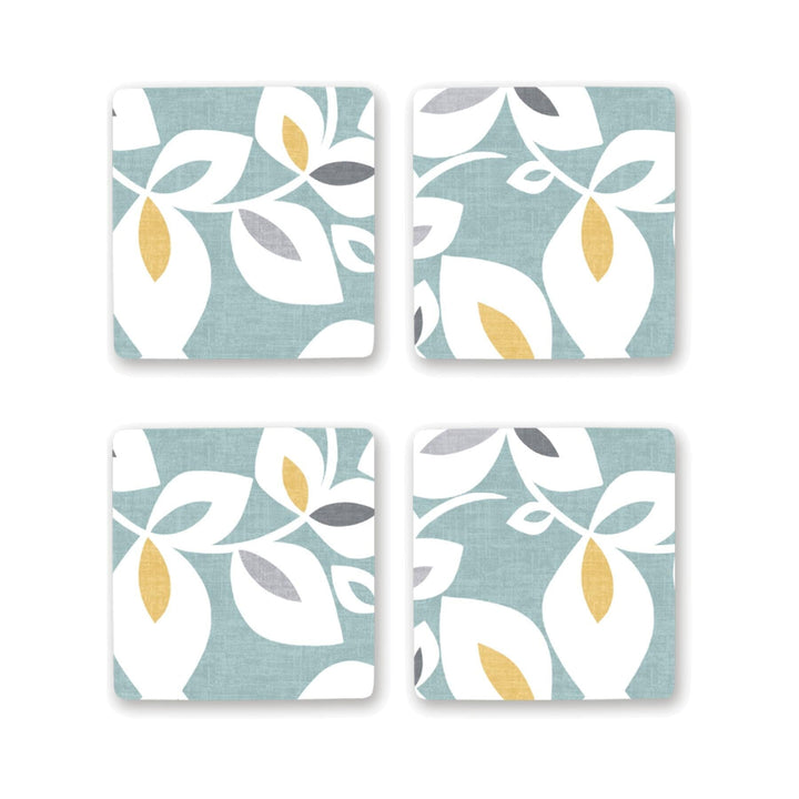 Catherine Lansfield Inga Blue Coasters x4 Pack Placemats | Snape & Sons