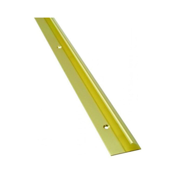 Centurion - 25mm Width Gold Foam Carpet Edging Strip Door Threshold Strips | Snape & Sons