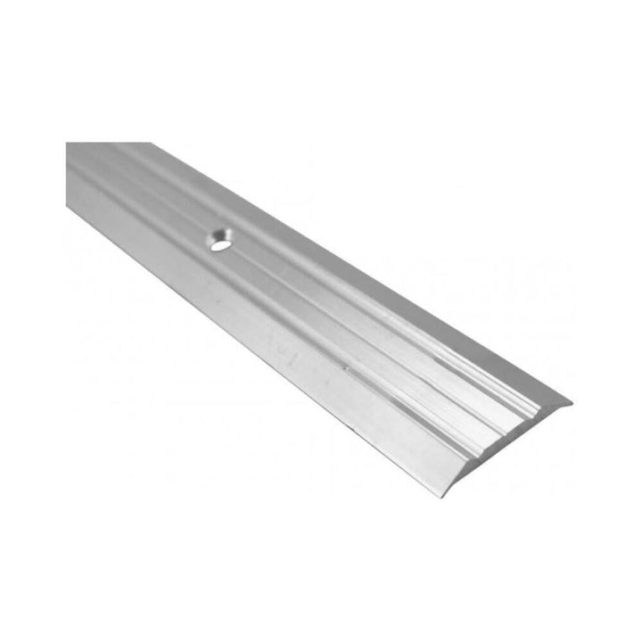 Centurion - 25mm Width Silver Lino Cover Strip Door Threshold Strips | Snape & Sons