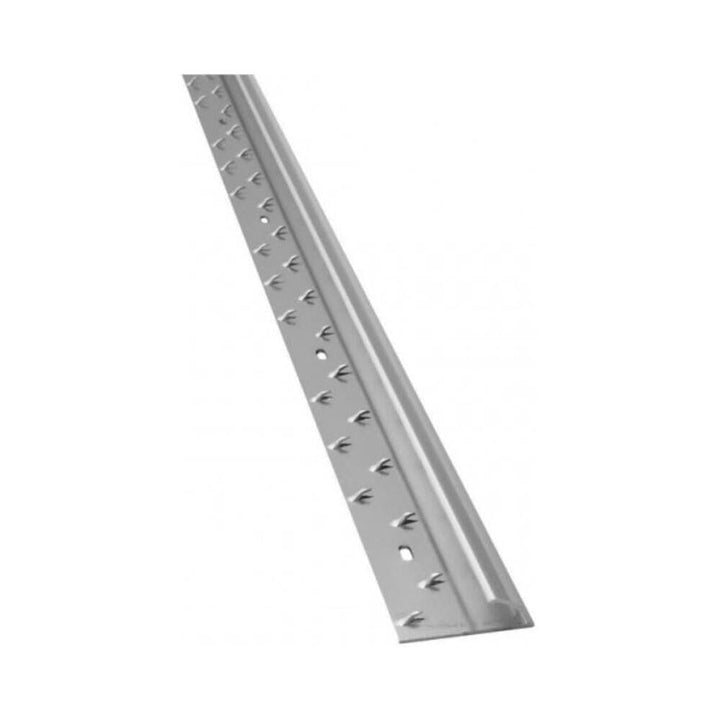 Centurion - 35mm Width Silver Carpet Edging Strip Door Threshold Strips | Snape & Sons