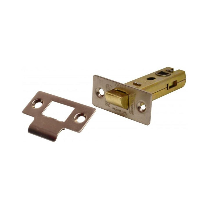 Centurion - CertiFire 75mm Nickel Plated Tubular Latch Mortice Latches | Snape & Sons