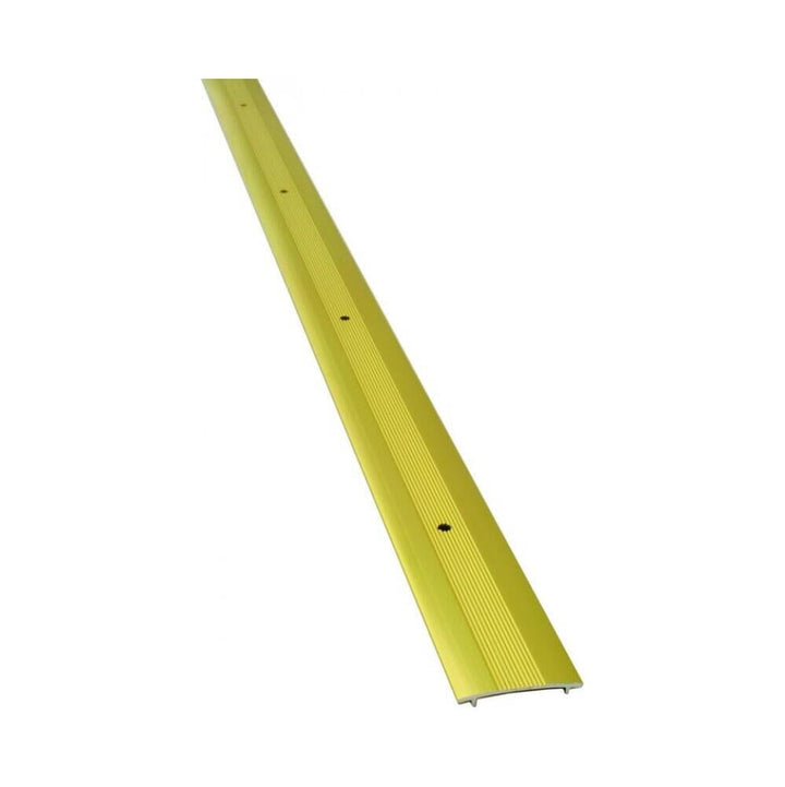 Centurion - Gold 35mm Carpet Cover Strip Door Threshold Strips | Snape & Sons