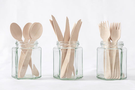 Chef Aid - Birchwood Disposible Cutlery Set Picnicware | Snape & Sons