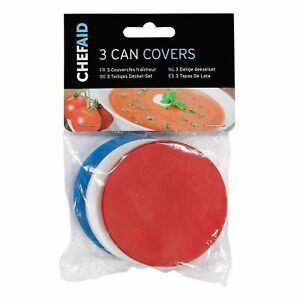 Chef Aid - Food Can Covers x3 Storage Tops | Snape & Sons