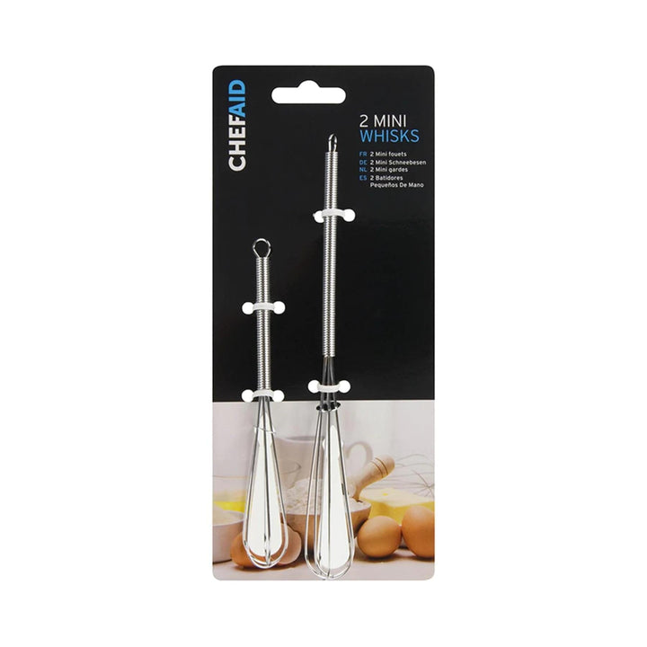 Chef Aid Mini Balloon Whisks x2 Whisks | Snape & Sons