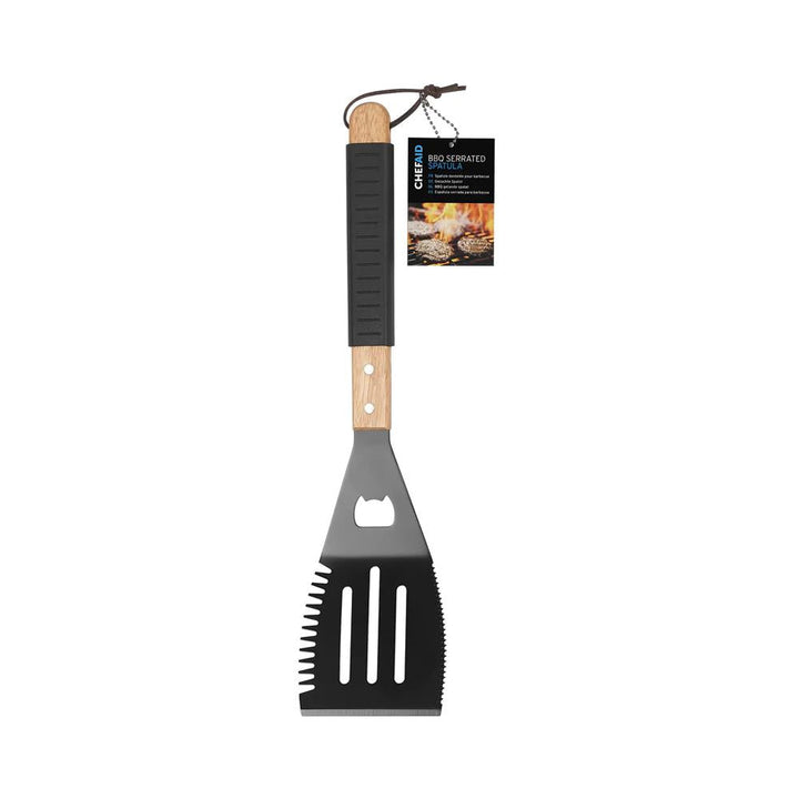 Chef Aid - Serrated BBQ Spatula and Bottle Opener Barbecue Accessories | Snape & Sons