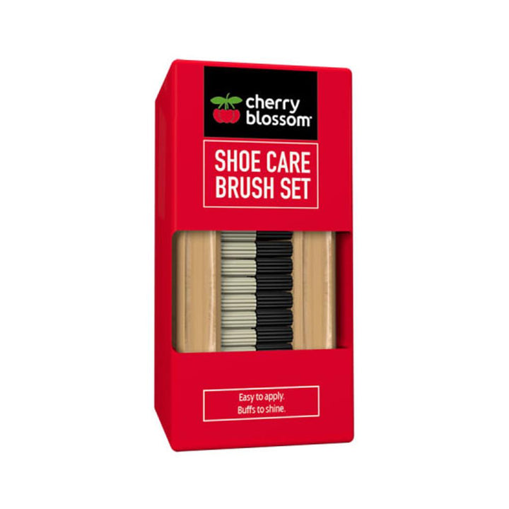 Cherry Blossom - Shoe Care Polish Brush Set Shoe Polish & Cleaners | Snape & Sons