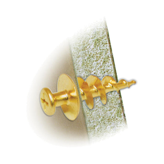 Cobra - KeyholeDriller Brass Hanger x6 Pack Wall Plugs | Snape & Sons