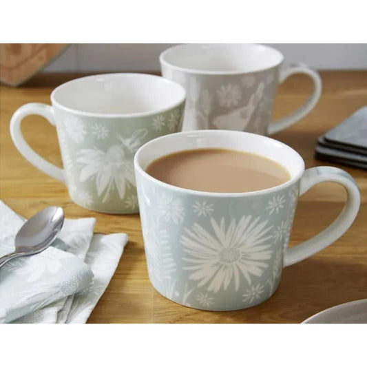 CookSmart Conical Blue Homestead Mug Cups & Mugs | Snape & Sons