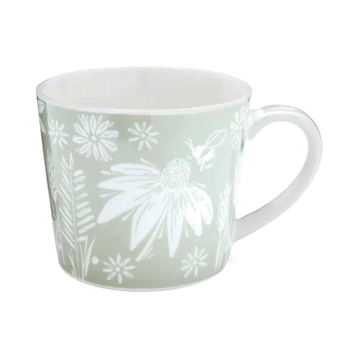 CookSmart Conical Sage Homestead Mug Cups & Mugs | Snape & Sons