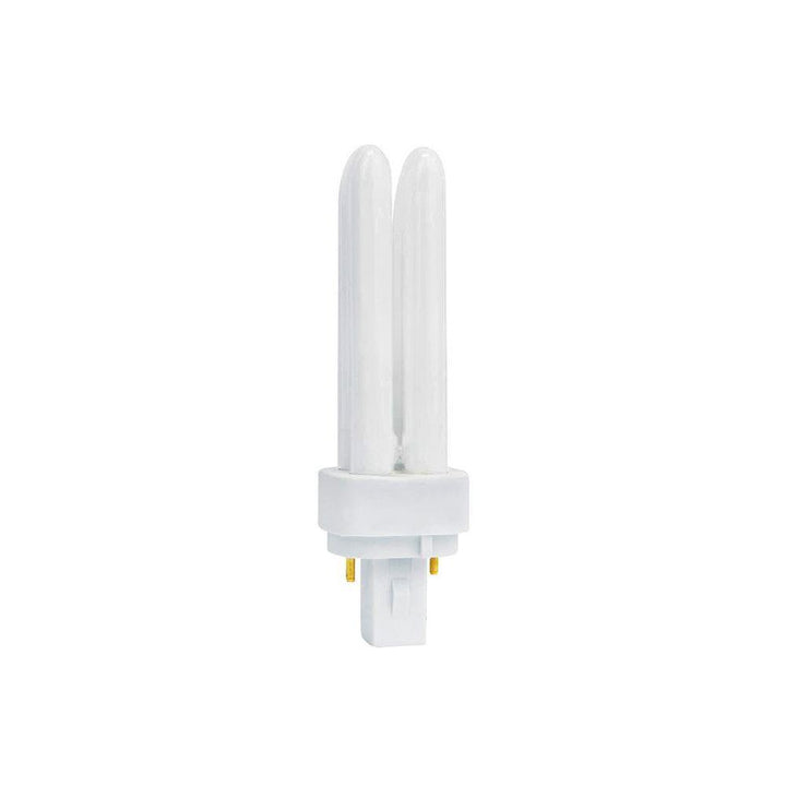 Crompton - 10W 2 Pin G24 CFL Lamp D Fluorescent Bulbs | Snape & Sons