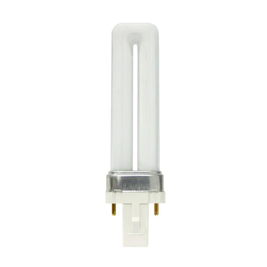 Crompton - 7W G23 CFL Lamp 'S' Type Fluorescent Bulbs | Snape & Sons