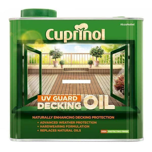 Cuprinol - Decking Oil Natural 5L Decking Care | Snape & Sons