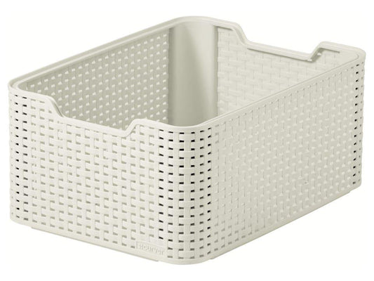 Curver - Storage Box White Medium Storage Baskets | Snape & Sons