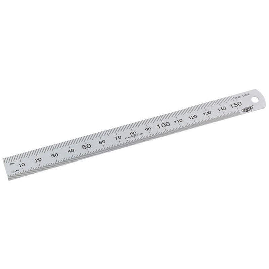 Draper Expert - 150mm Stainless Steel Rule Squares & Rules | Snape & Sons