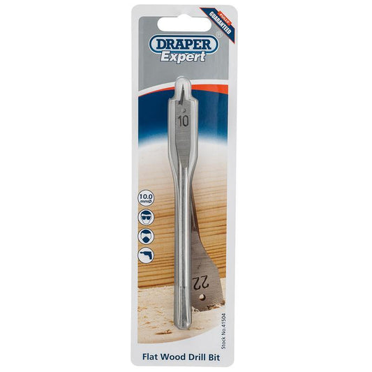 Draper Expert - Flat Wood Drill 10.0mm Flat Wood Drill Bits | Snape & Sons