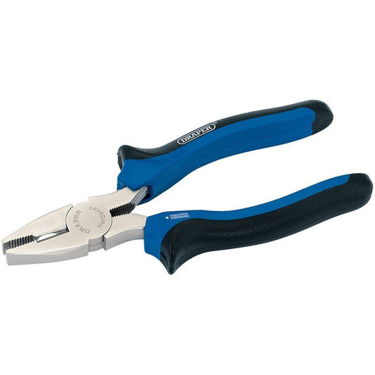 Draper Tools - 160mm Soft Grip Combination Pliers Pliers | Snape & Sons