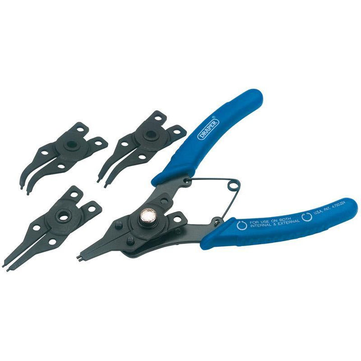 Draper Tools - 165mm Circlip Plier Set Pliers | Snape & Sons