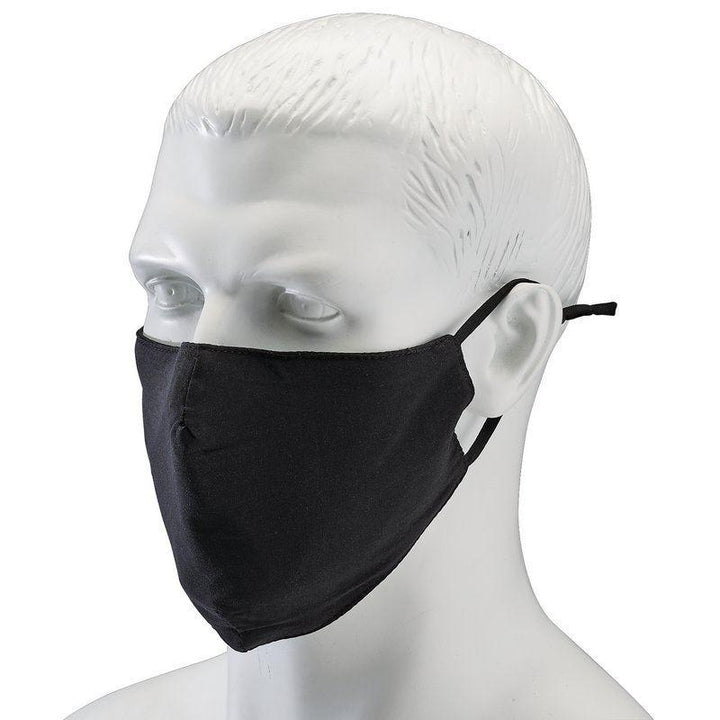 Draper Tools - Black Cloth Face Masks x2 Face Coverings | Snape & Sons