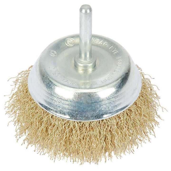 Draper Tools - Hollow Wire Cup Brush 50X6.0m Wire Brushes | Snape & Sons