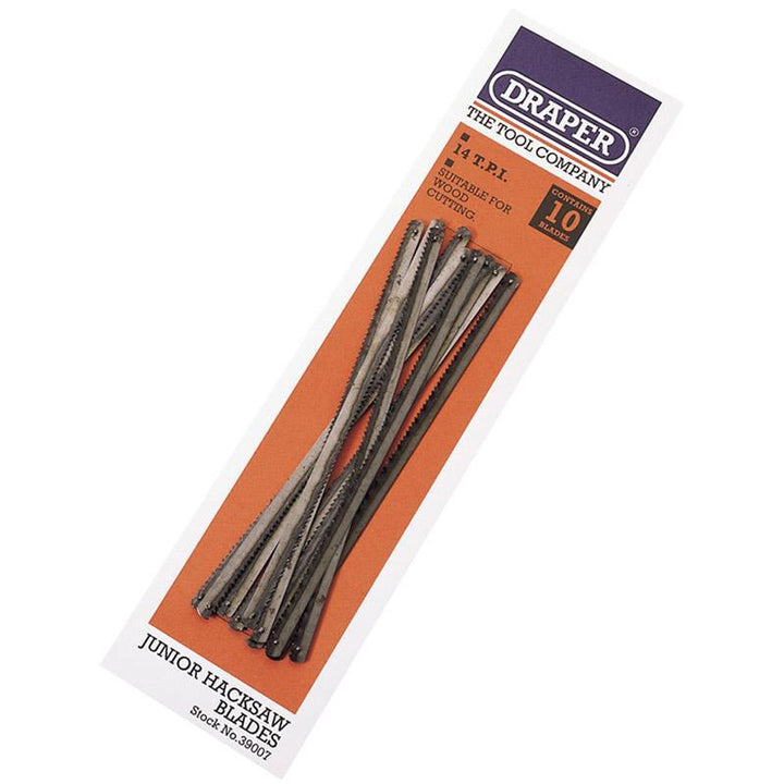 Draper Tools - Junior Hacksaw Blades for Wood Blades | Snape & Sons