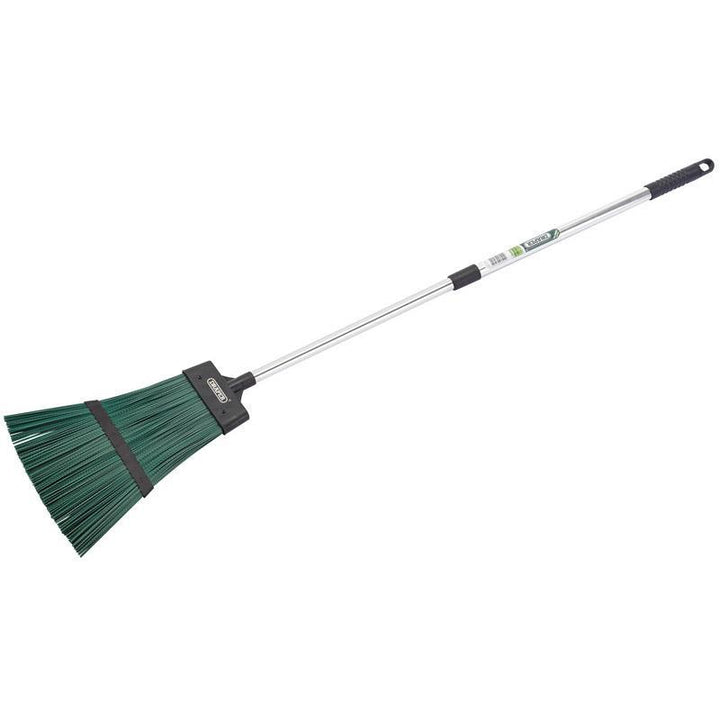 Draper Tools - Telescopic Corn Broom Brooms | Snape & Sons
