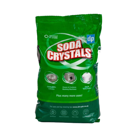 Dri-Pak - Soda Crystals 1kg Natural Cleaning Products | Snape & Sons