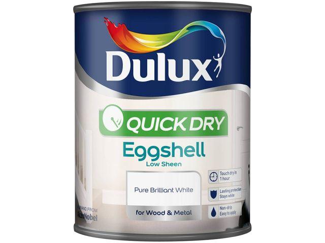Dulux - Quick Dry Eggshell 750ml Interior Wood & Metal Paints | Snape & Sons