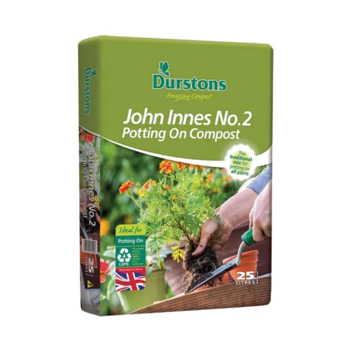 Durstons - John Innes No.2 Potting On Compost 25L Compost | Snape & Sons