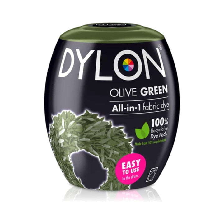 Dylon All-in-One Machine Dye Pod Olive Green Fabric Dyes | Snape & Sons