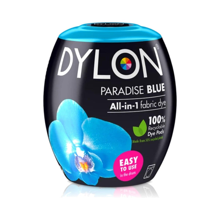 Dylon All-in-One Machine Dye Pod Paradise Blue Fabric Dyes | Snape & Sons