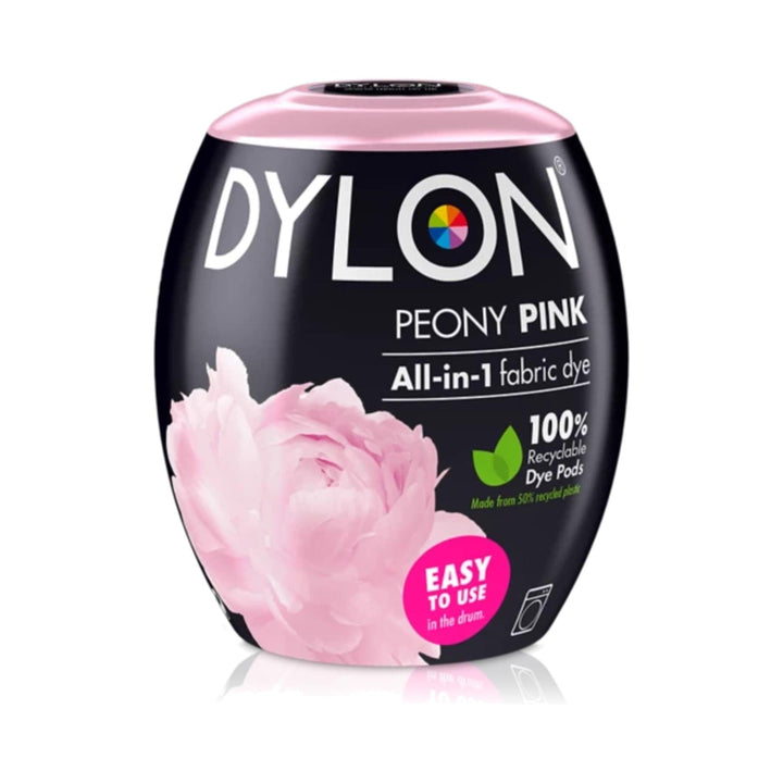Dylon All-in-One Machine Dye Pod Peony Pink Fabric Dyes | Snape & Sons