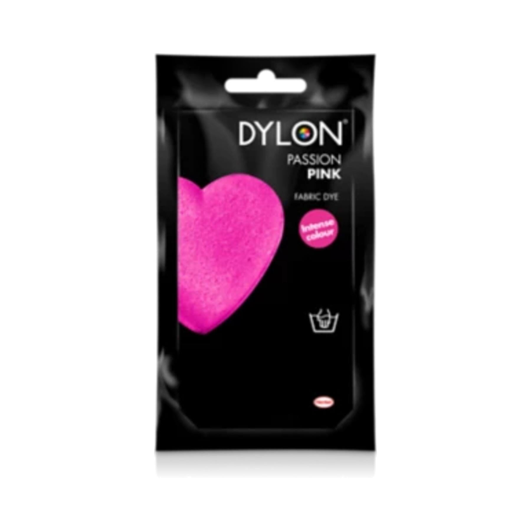 Dylon Hand Dye Sachet Passion Pink Fabric Dyes | Snape & Sons