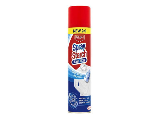 Dylon - Spray Starch With Easy Iron 300ml Laundry Cleaner | Snape & Sons