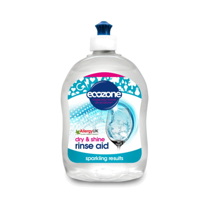 Ecozone - Dry & Shine Rinse Aid 500ml Dishwasher Additives | Snape & Sons