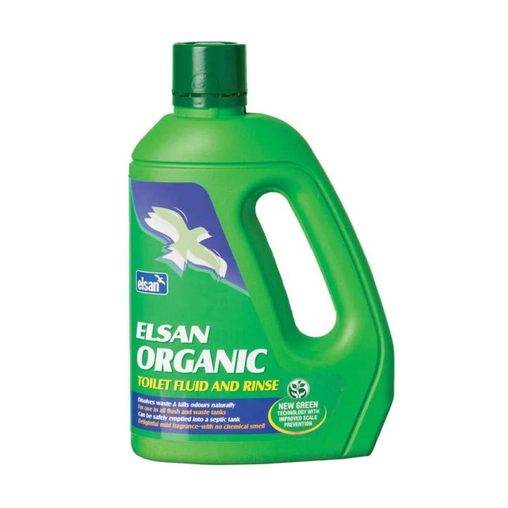 Elsan - Elsan 2-in-1 Organic Toilet Rinse and Fluid 2L Toilet Cleaners | Snape & Sons
