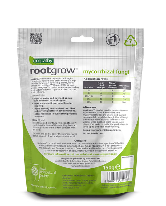 Empathy - RootGrow Mycorrhizal Fungi 150g Plant Feed | Snape & Sons