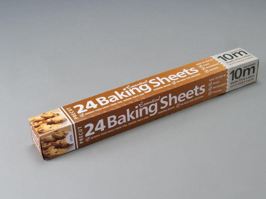 Essentials - Baking Sheets x24 Baking & Greaseproof Paper | Snape & Sons