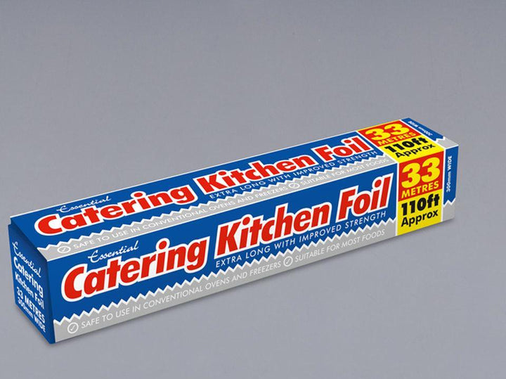 Essentials - Caterer's Extra Long Kitchen Foil Tin Foil | Snape & Sons