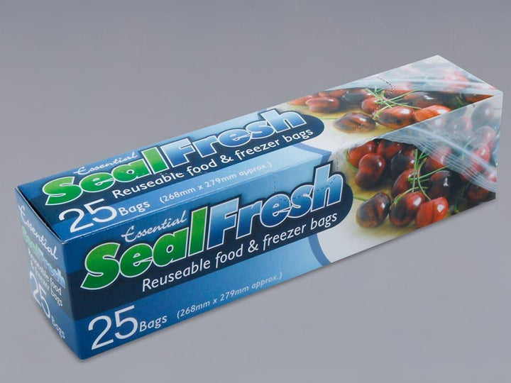 Essentials - SealFresh Freezer Bag Large x25 Food Bags | Snape & Sons