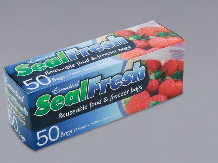 Essentials - SealFresh Freezer Bag Small x50 Food Bags | Snape & Sons