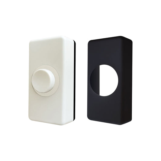 Eterna - Basic Wired Bell Push Interchangeable Cover Bell Pushes | Snape & Sons