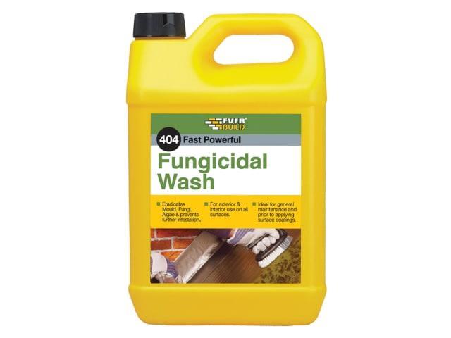 Everbuild - 404 Fungicidal Wash 5Ltr Mould & Mildew Cleaner | Snape & Sons