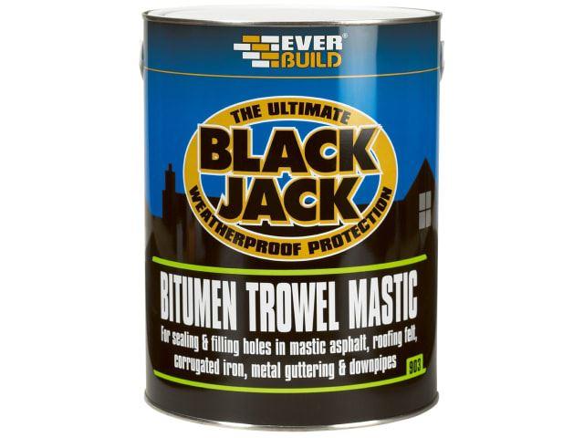 Everbuild - 903 Bitumen Trowel Mastic 1l Roof Repair | Snape & Sons